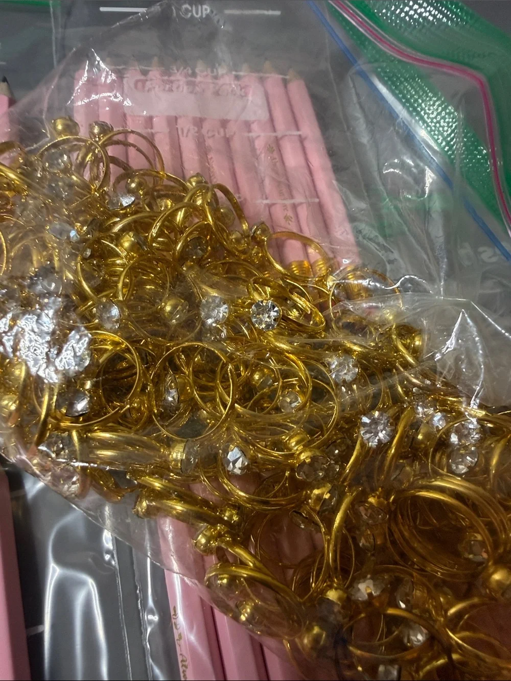 Lot of Wedding Shower Decorations and Activities
